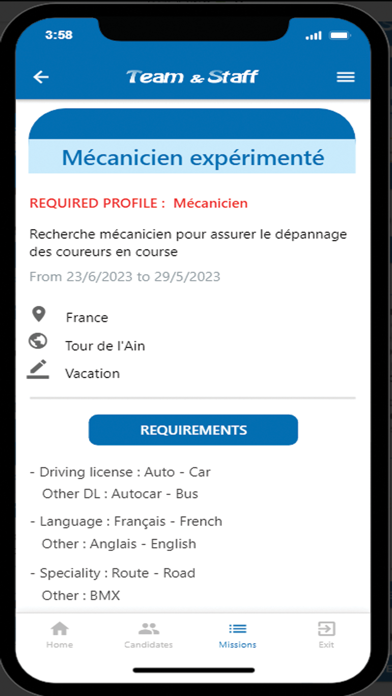 Team & Staff screenshot 1