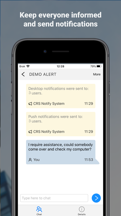 TeamAlert Panic App screenshot 1