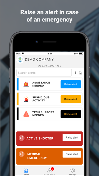 TeamAlert Panic App screenshot 3