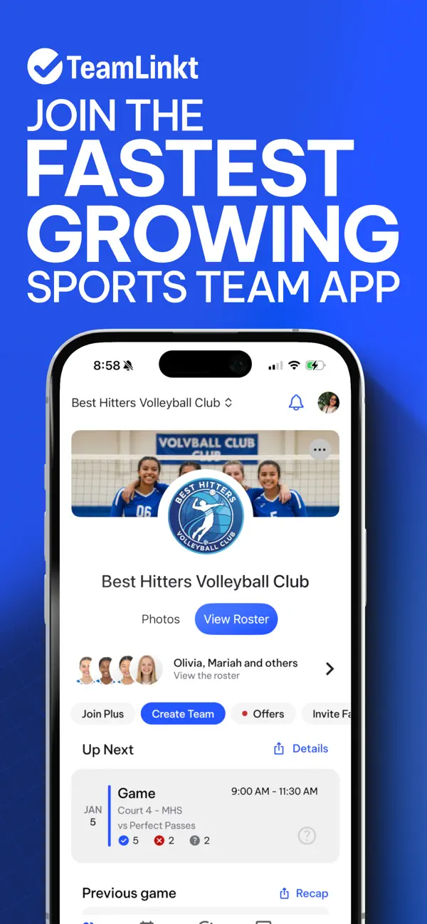 TeamLinkt - Sports Team App screenshot 6
