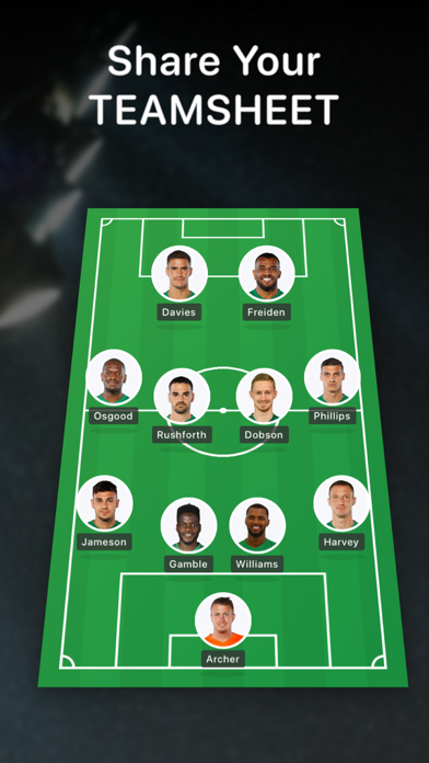 Teamsheet - Soccer Line Up screenshot 7