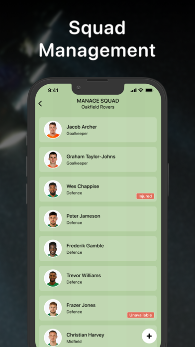 Teamsheet - Soccer Line Up screenshot 3