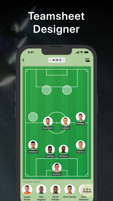 Teamsheet - Soccer Line Up screenshot 6