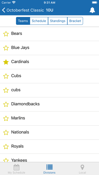 TeamSnap Tournaments screenshot 4