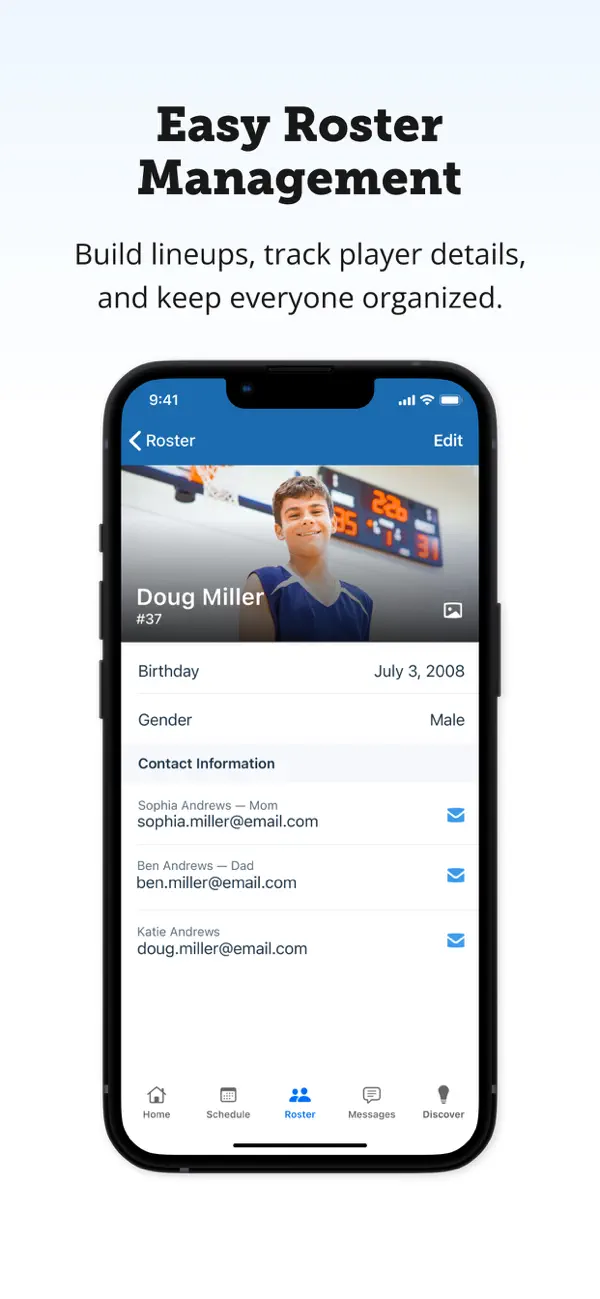 TeamSnap screenshot 1