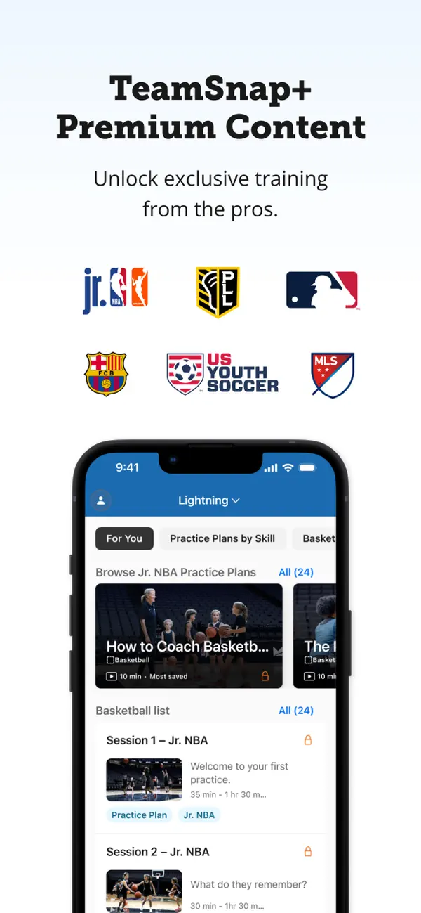TeamSnap screenshot 2