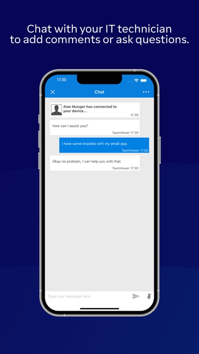 TeamViewer QuickSupport screenshot 1