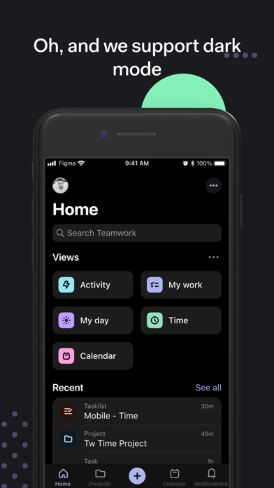 Teamwork.com screenshot 1