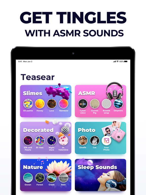 TeasEar: ASMR Slime Antistress screenshot 7