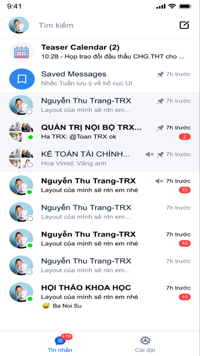 Teaser Messenger screenshot 4
