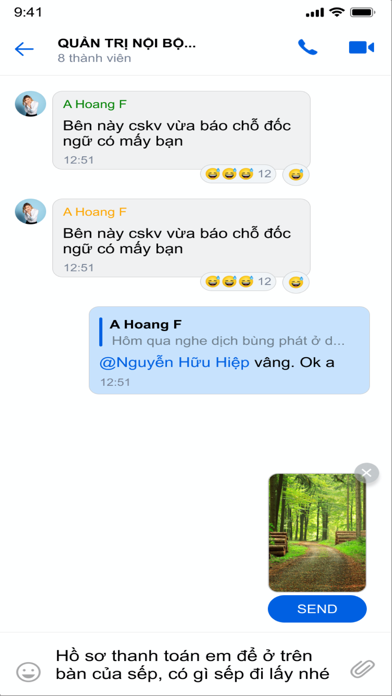Teaser Messenger screenshot 3