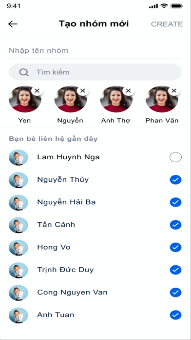 Teaser Messenger screenshot 1