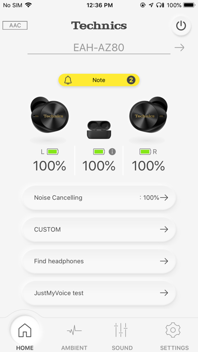 Technics Audio Connect screenshot 4