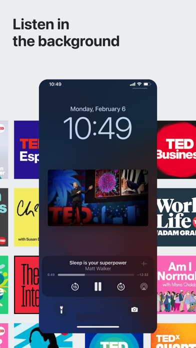 TED Talks: Watch and Learn screenshot 1