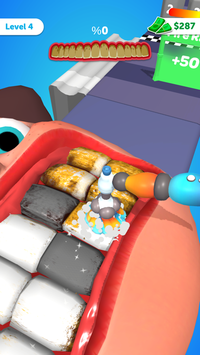 Teeth Run! screenshot 2