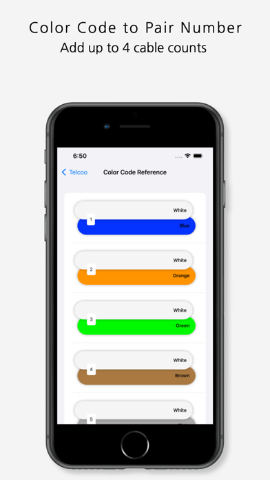 Telcoo - Cable Pair Tool screenshot 1