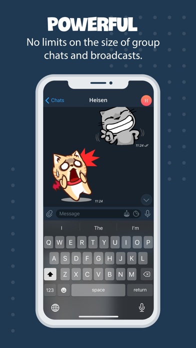 Tele Messenger Chat Secure screenshot 4
