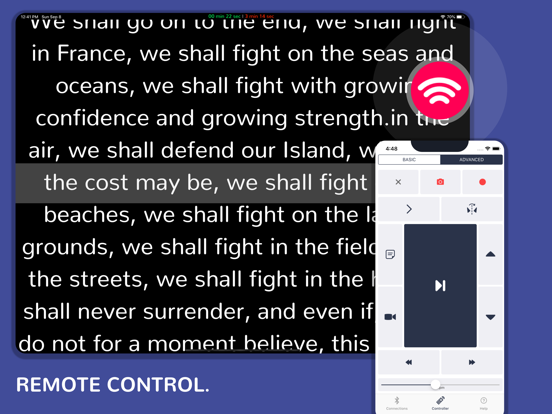 Teleprompter by Prof. Hornet screenshot 1