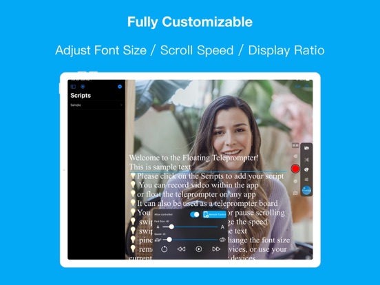 Teleprompter: Floating Notes screenshot 6