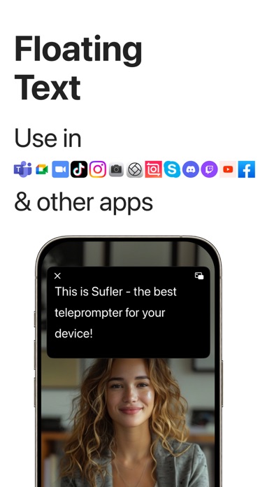 Teleprompter: Sufler screenshot 3