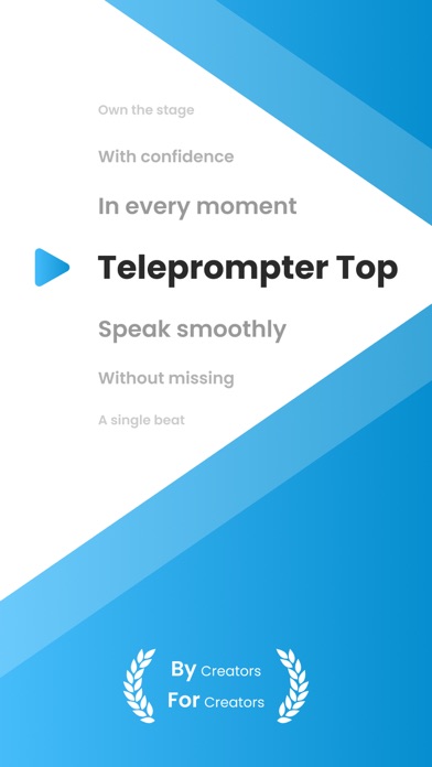 Teleprompter Video Recording ° screenshot 4