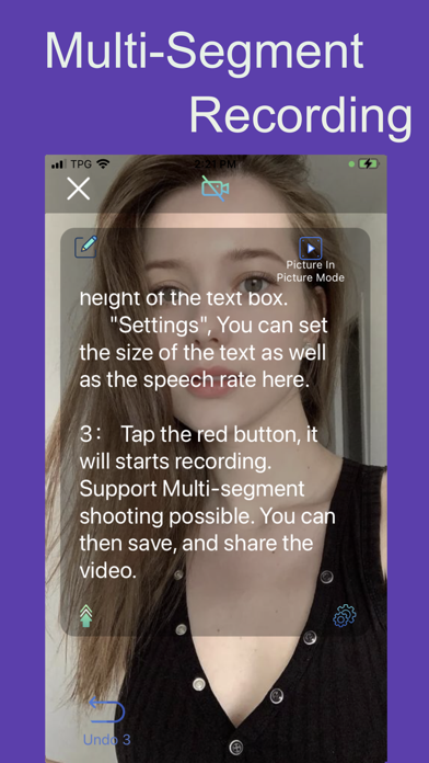 Teleprompter™ screenshot 2