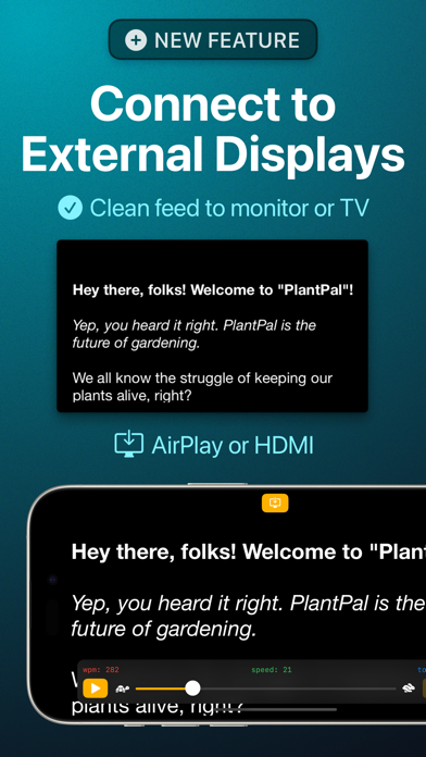 Telepromptr screenshot 2