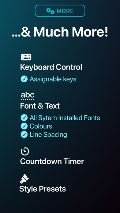 Telepromptr screenshot 1
