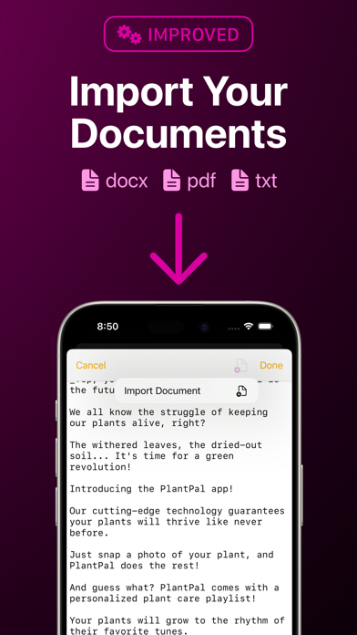 Telepromptr screenshot 3
