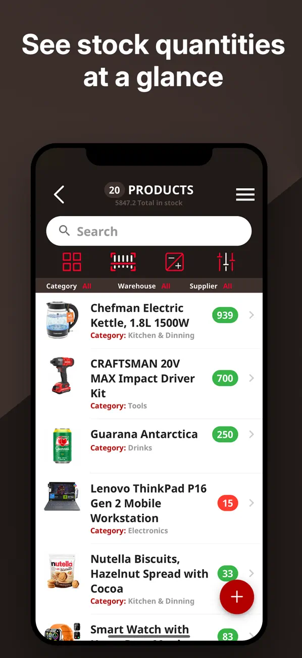 Telesto: Inventory Management screenshot 2
