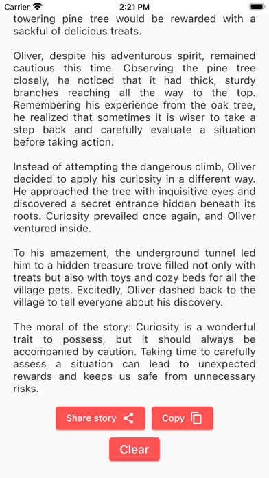 Tell Me A Story! screenshot 1