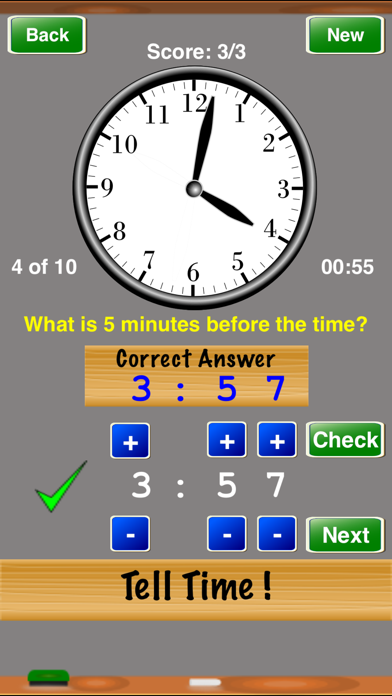 Tell Time ! ! screenshot 1