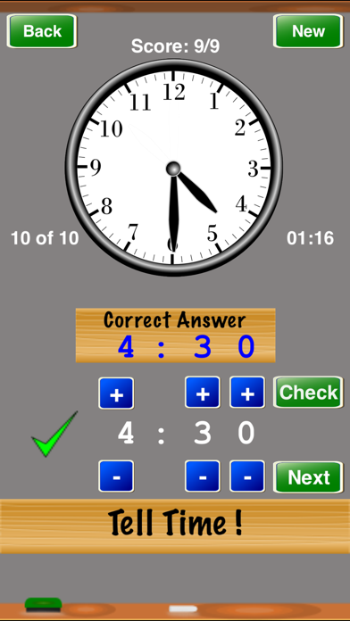 Tell Time ! ! screenshot 4