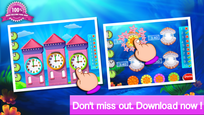 Telling the time - Teaching telling time with interactive clocks and fun games screenshot 1