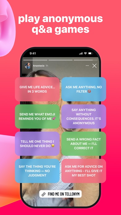 tellonym - anonymous questions screenshot 1
