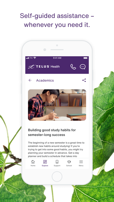 TELUS Health Student Support screenshot 4