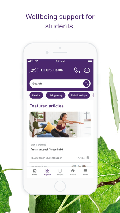 TELUS Health Student Support screenshot 5
