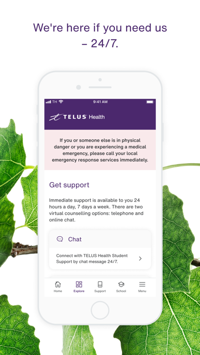 TELUS Health Student Support screenshot 3