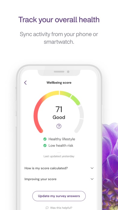 TELUS Health Wellbeing screenshot 2