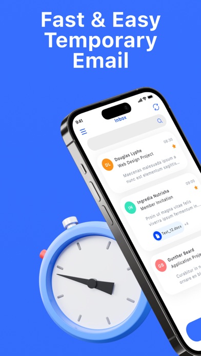 Temp Mail: Temporary Email Pro screenshot 3