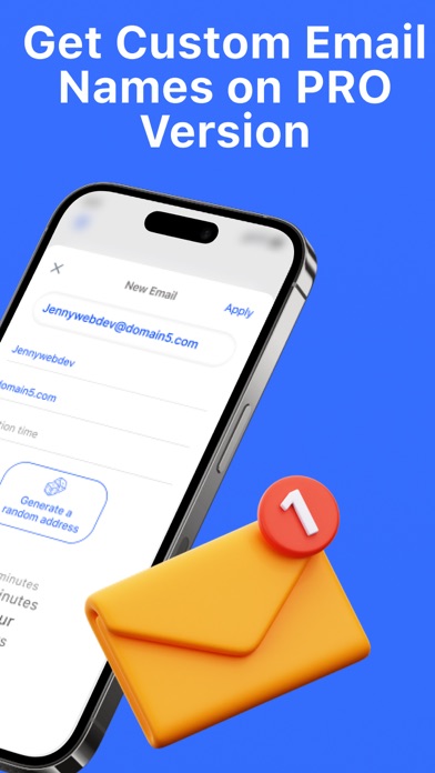 Temp Mail: Temporary Email Pro screenshot 1