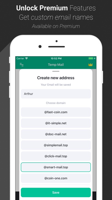 Temp Mail - Temporary Email screenshot 2