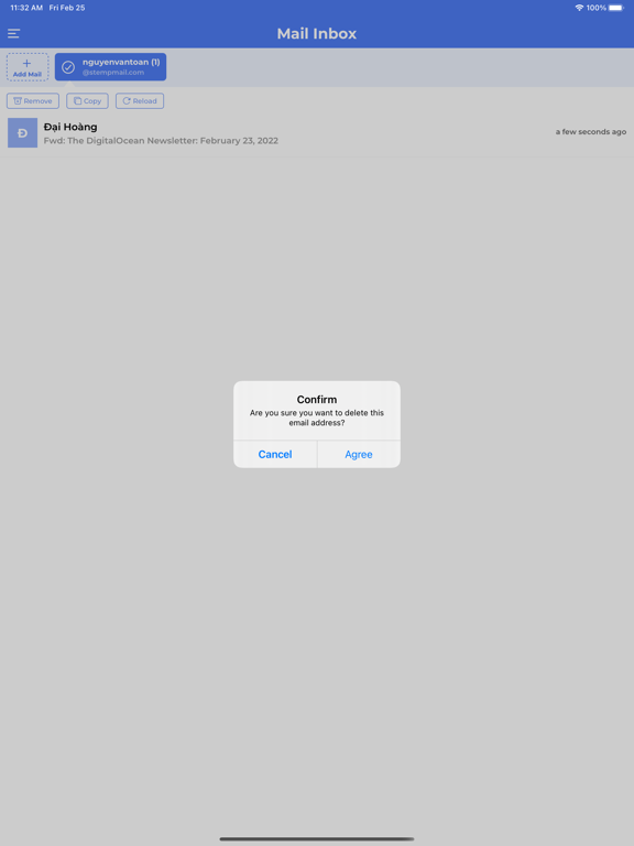 Temp Mail - Temporary Mail Box screenshot 4