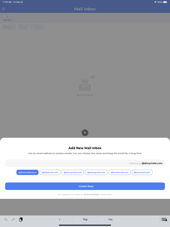 Temp Mail - Temporary Mail Box screenshot 8