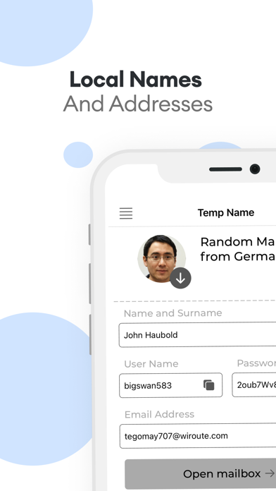 Temp Name - Person Generator screenshot 2