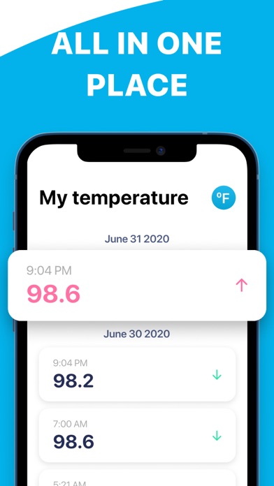 Temperature + Blood Oxygen app screenshot 4