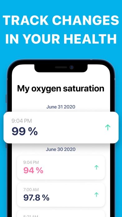 Temperature + Blood Oxygen app screenshot 2