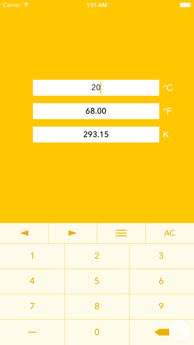 Temperature Converter screenshot 1