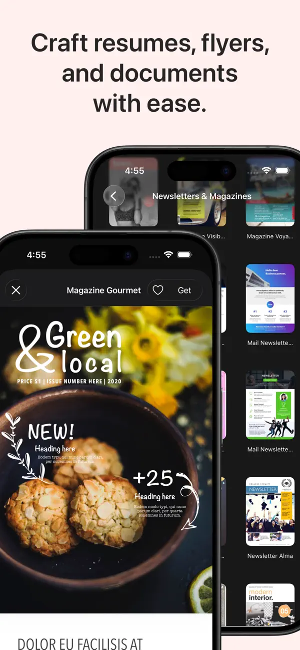 Templates for Creator Studio screenshot 2