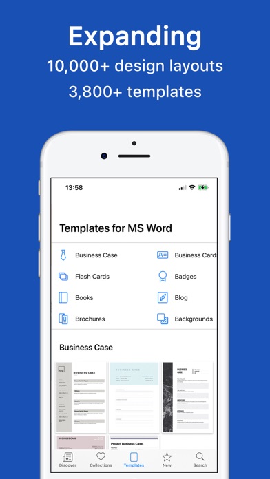 Templates for MS Word - DesiGN screenshot 4